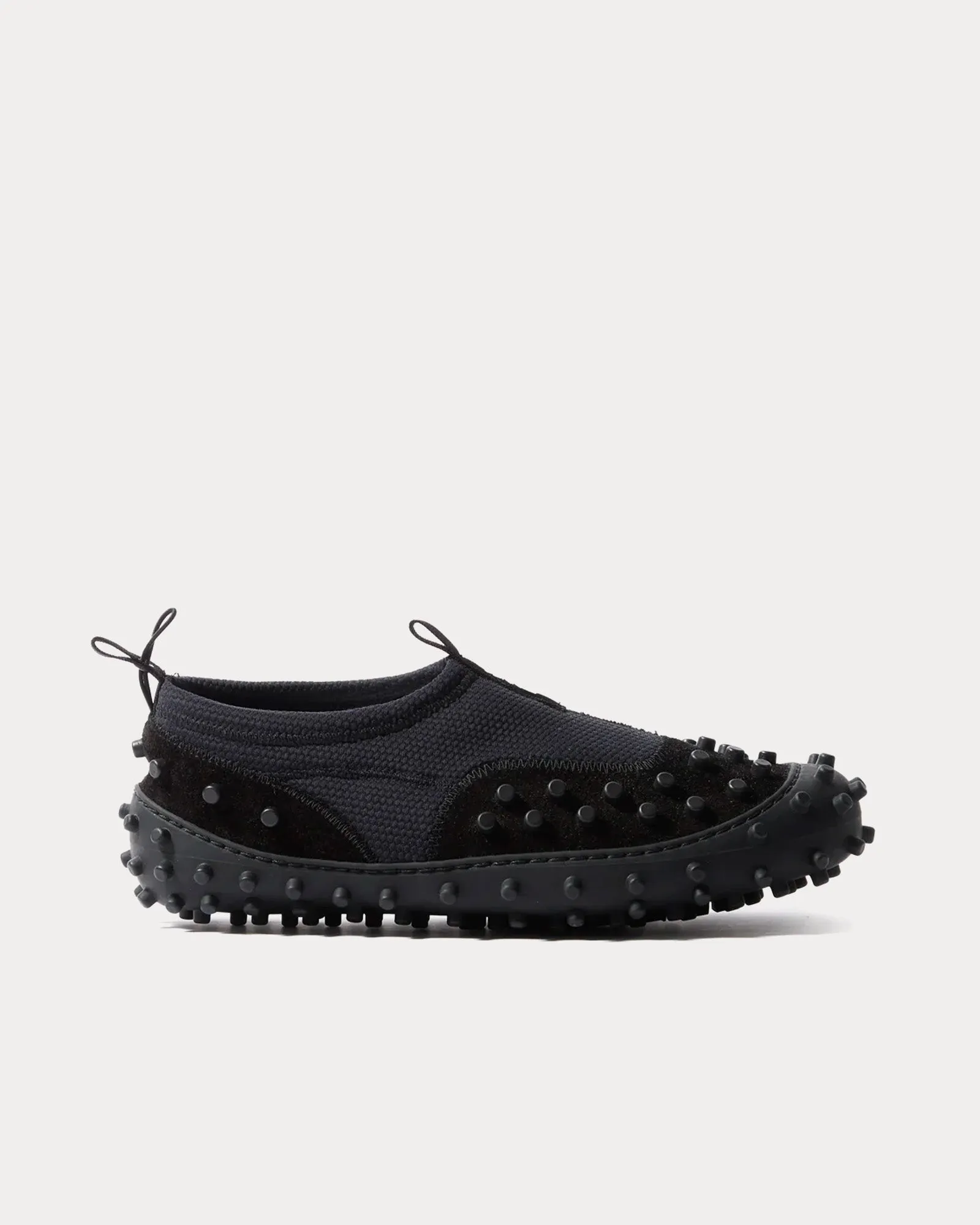 1000CHIODI Black / Black Slip On Sneakers