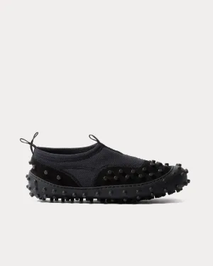 1000CHIODI Black / Black Slip On Sneakers