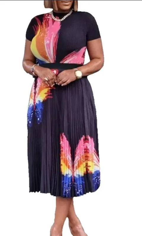 2PCS Tops Skirt Sets