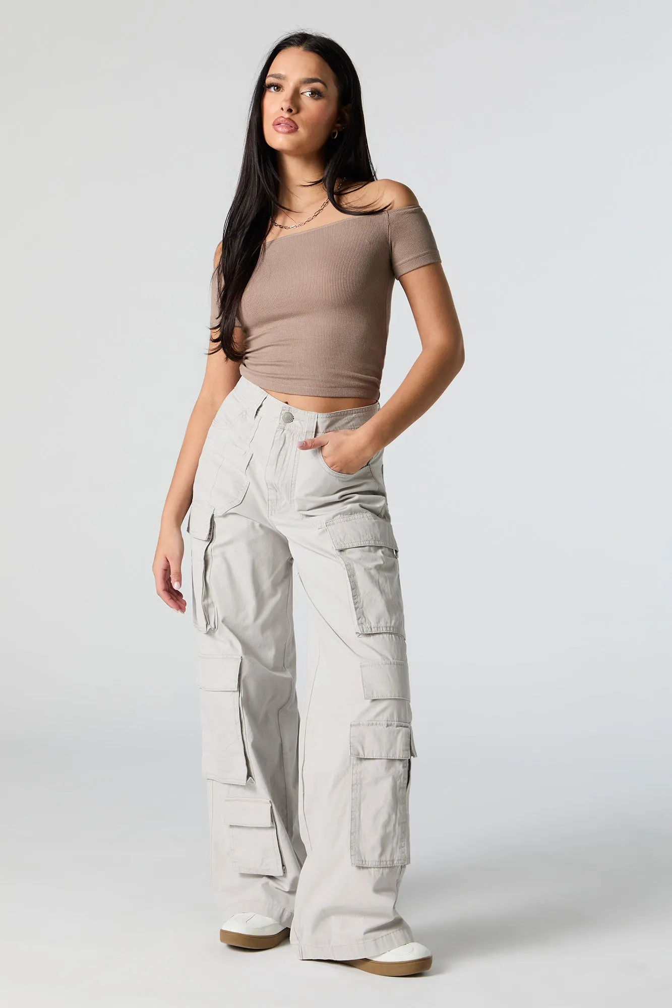 6 Pocket Straight Leg Cargo Pant