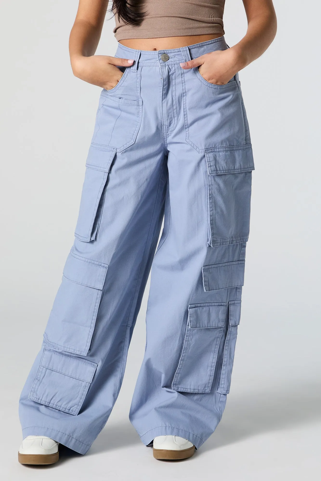 6 Pocket Straight Leg Cargo Pant