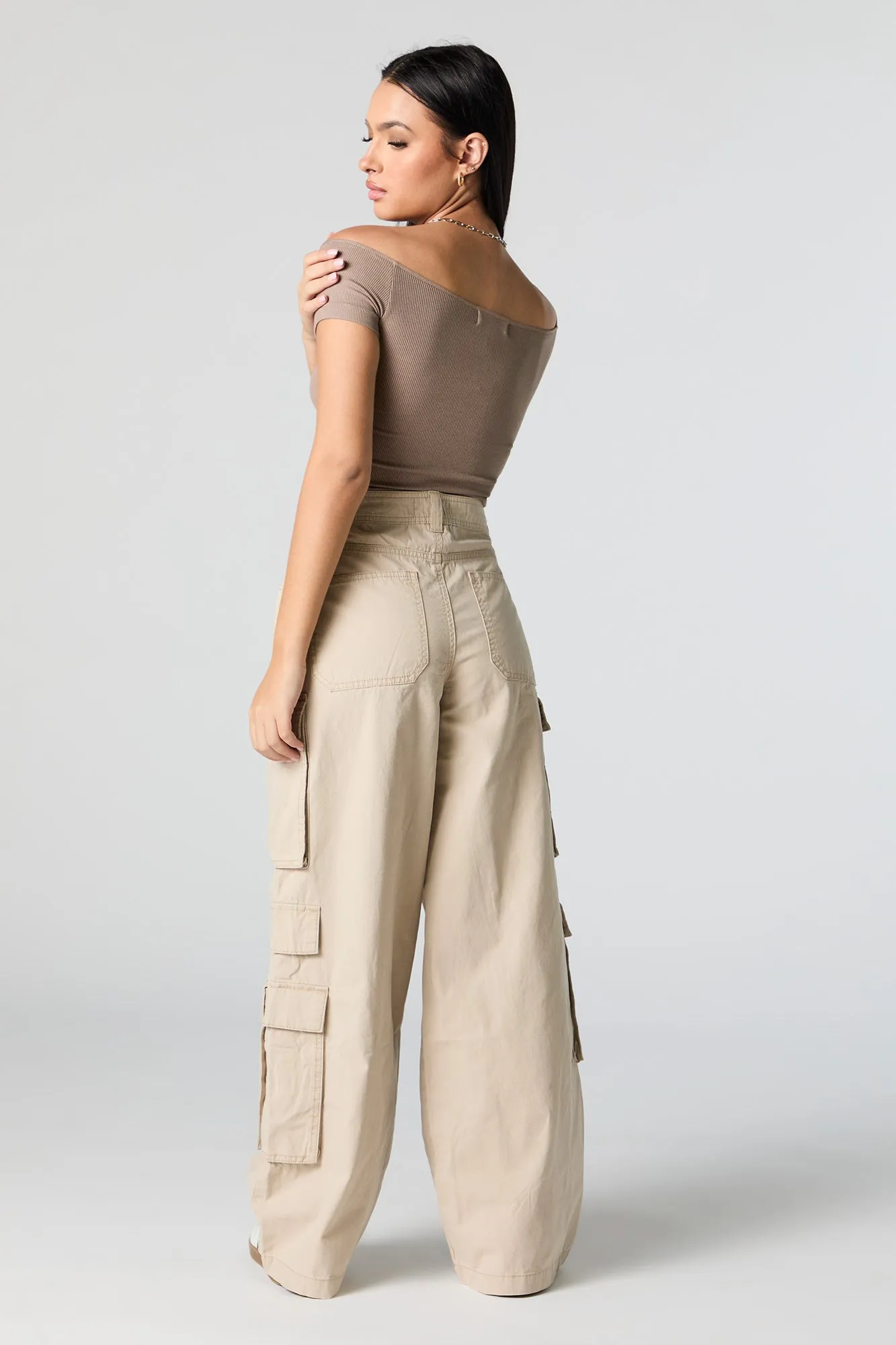 6 Pocket Straight Leg Cargo Pant