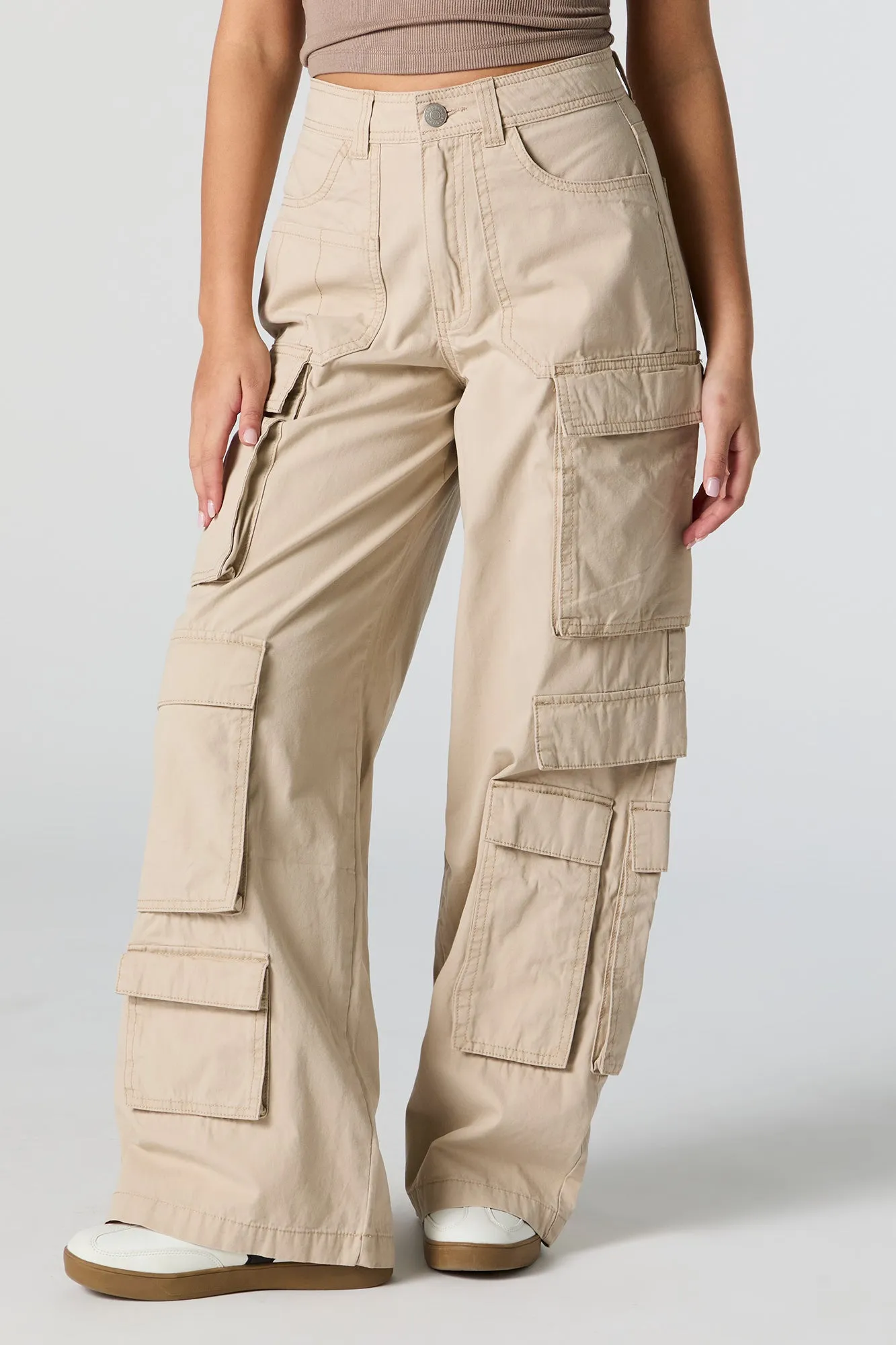 6 Pocket Straight Leg Cargo Pant