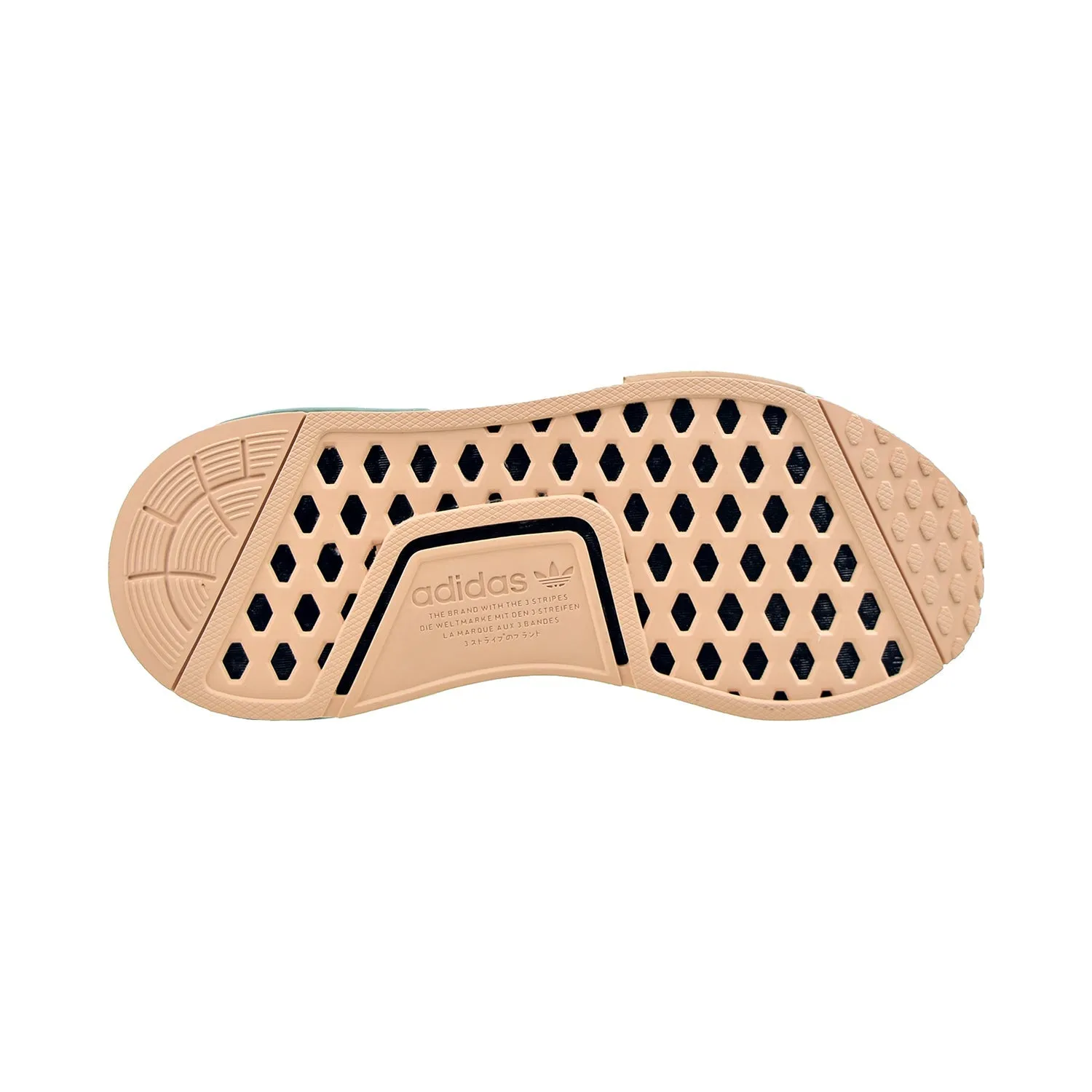 Adidas NMD_R1 Women's Shoes Core Black-Gold Metallic-Halo Amber