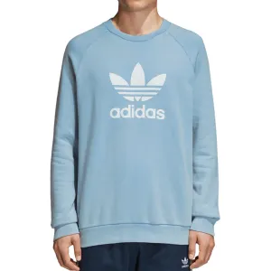 Adidas Originals Trefoil Warm-Up Crew Neck Men's Sweatshirt Blue