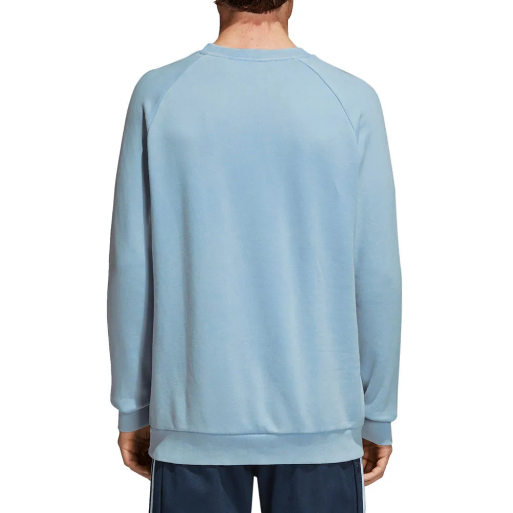 Adidas Originals Trefoil Warm-Up Crew Neck Men's Sweatshirt Blue