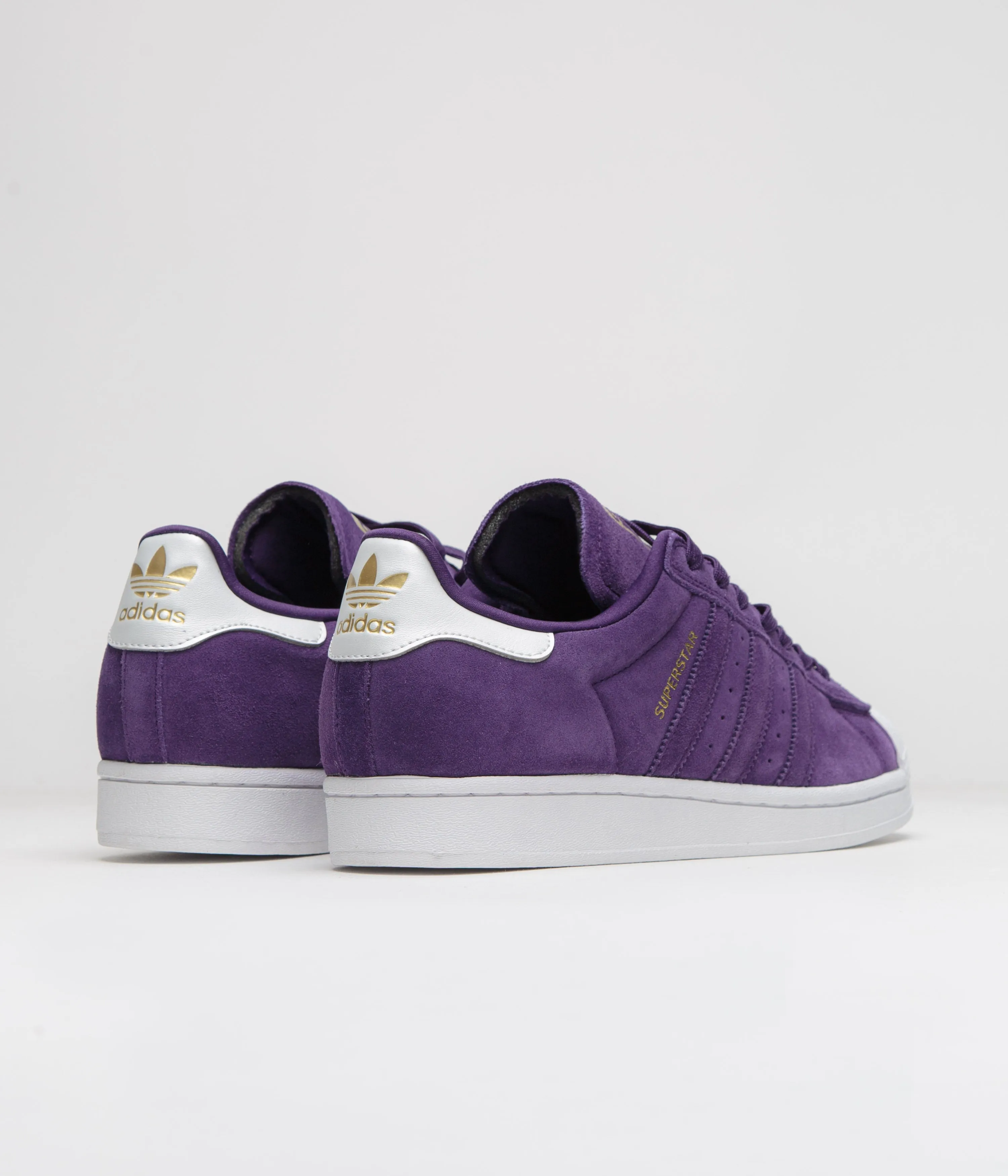 Adidas Superstar ADV Shoes - Collegiate Purple / Zero Metallic / Gold Metallic