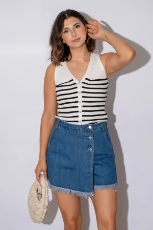 Amora Striped Tank