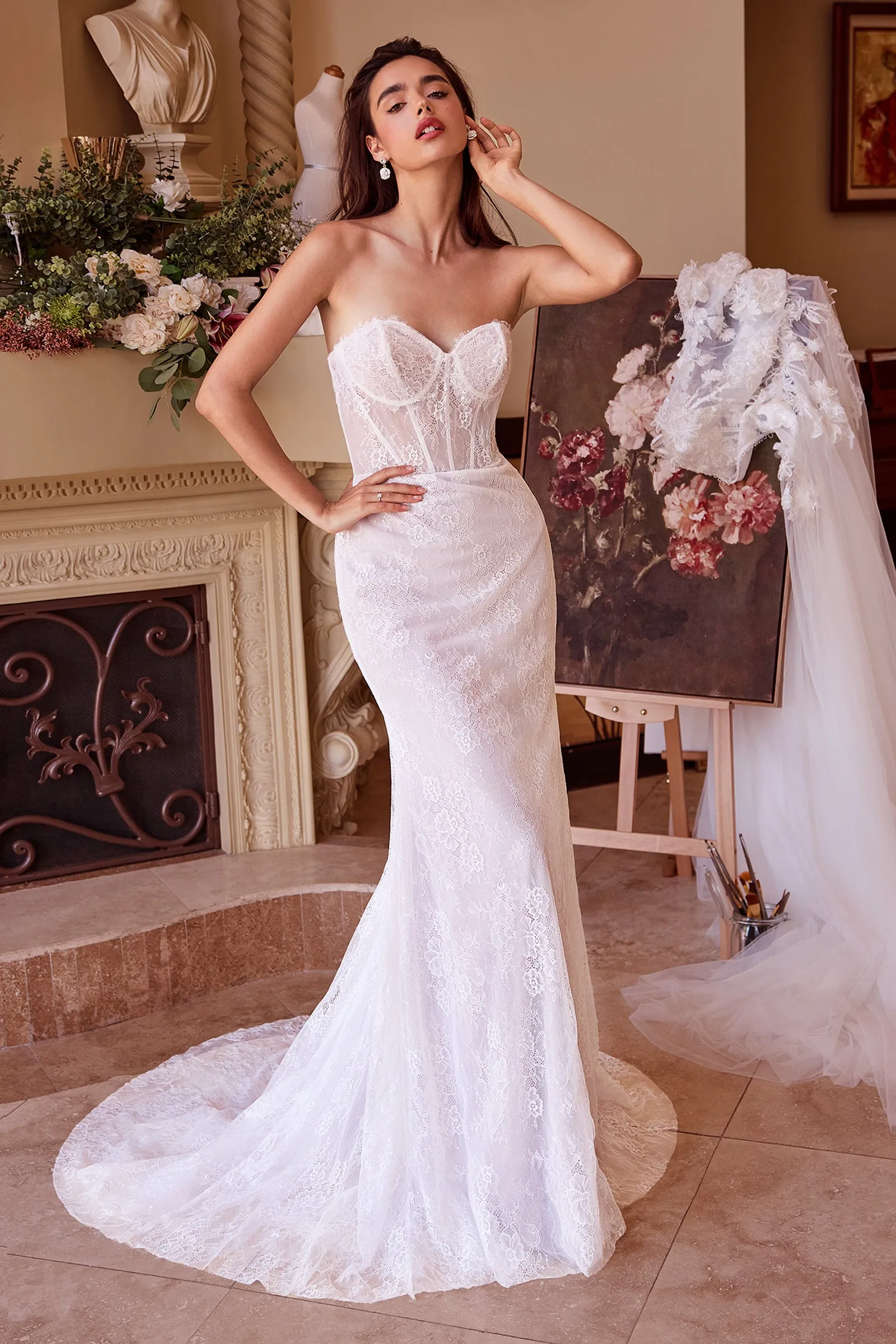 ANDREA & LEO WL040 Two Looks In One Wedding Gown