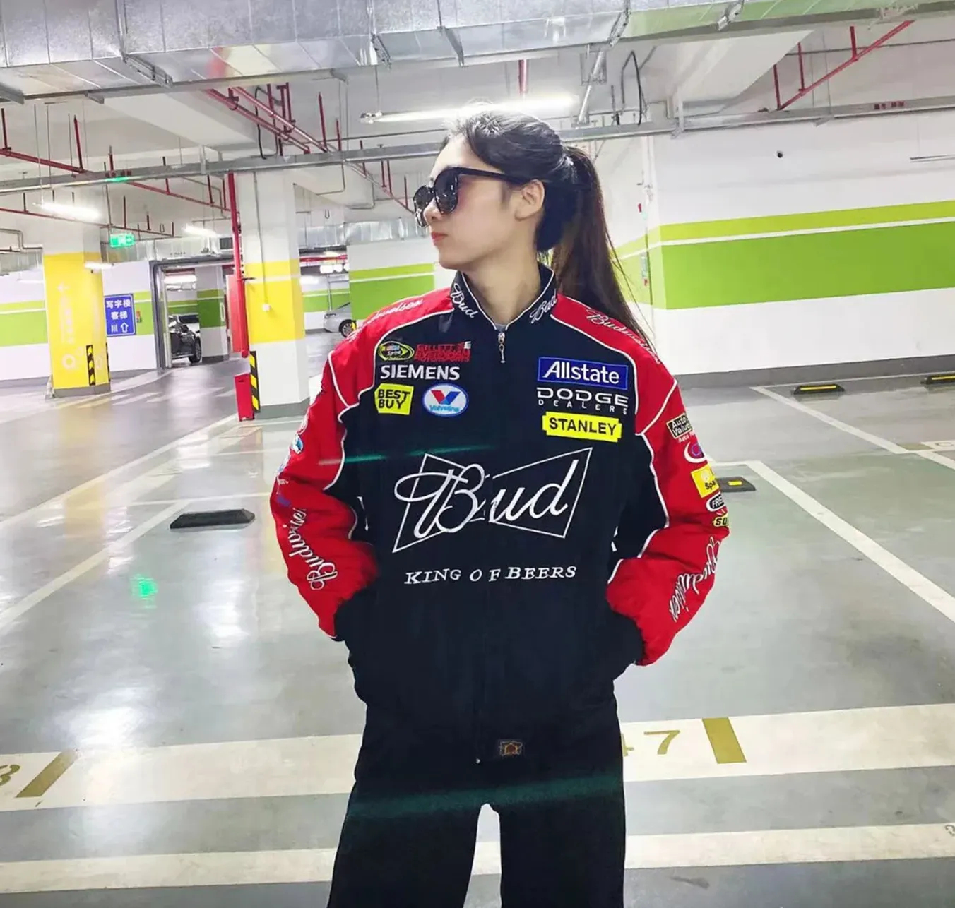 Budweiser - Racing Jacket (Black)