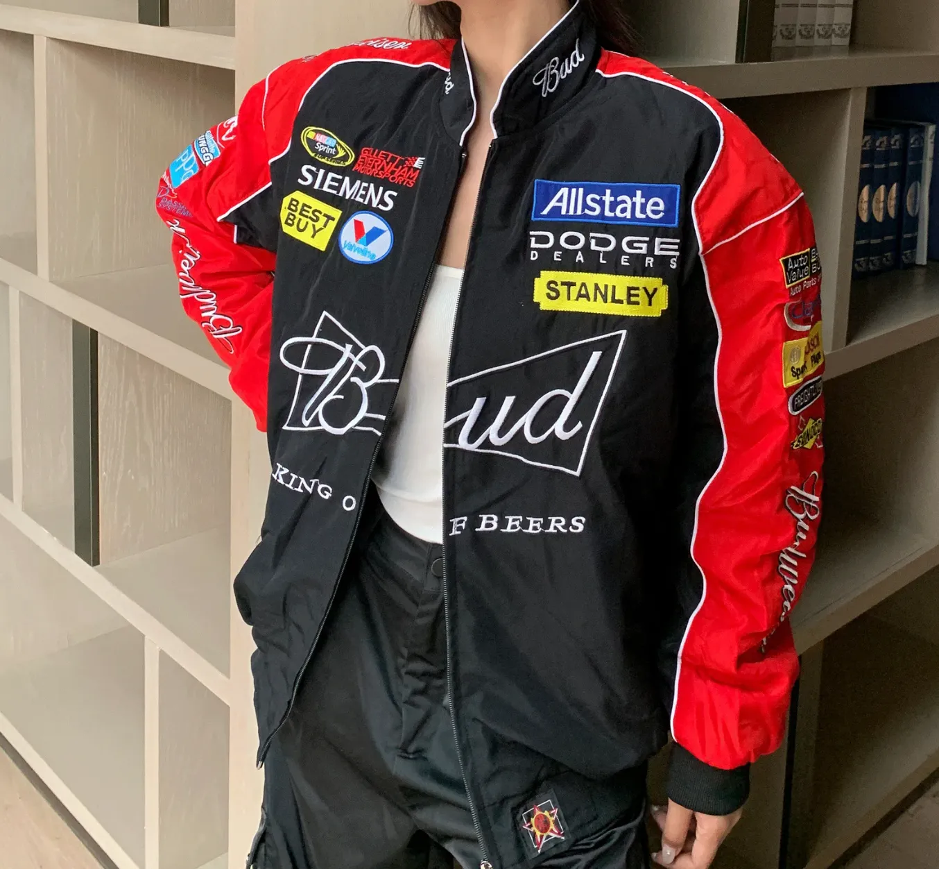 Budweiser - Racing Jacket (Black)