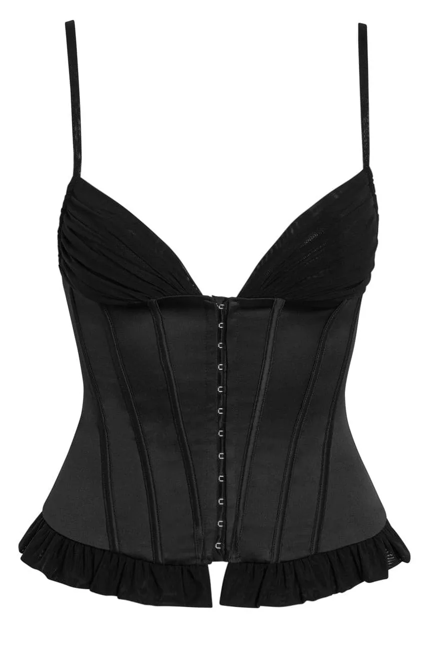 Cahier Corset Graceful Top - Black
