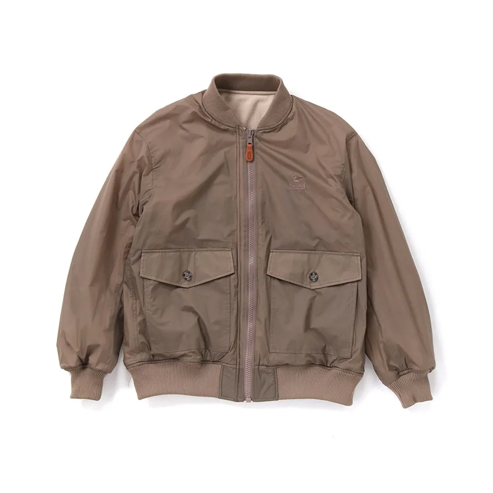 【創新低價】Chums Men's Recycle Chumley Fleece Reversible Jacket CH04-1366 FW23 長袖抓毛 雙面 外套 男裝 M'S