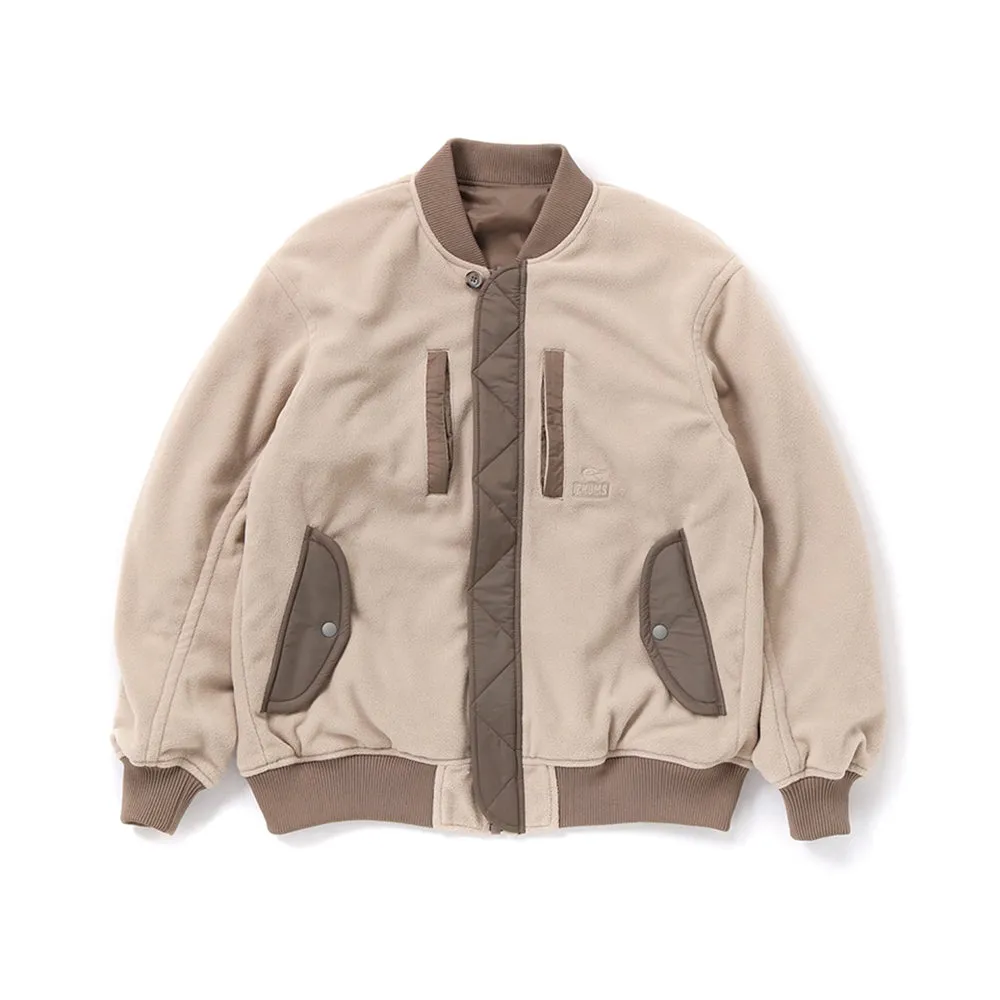 【創新低價】Chums Men's Recycle Chumley Fleece Reversible Jacket CH04-1366 FW23 長袖抓毛 雙面 外套 男裝 M'S