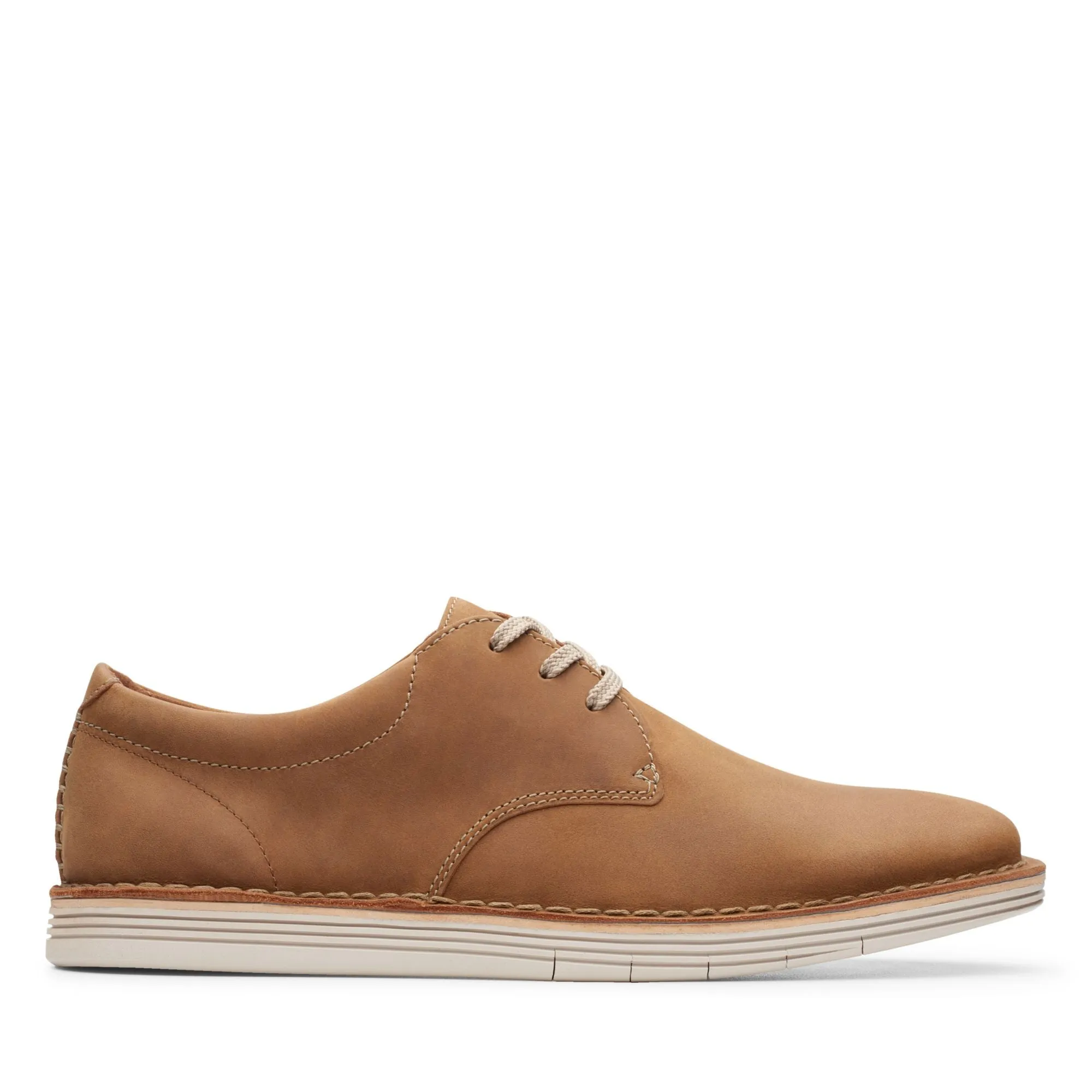 CLARKS FORGE VIBE -  TAN LEATHER