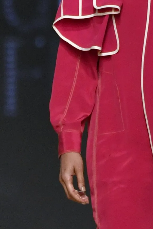 Classic Silk Shirt Dress