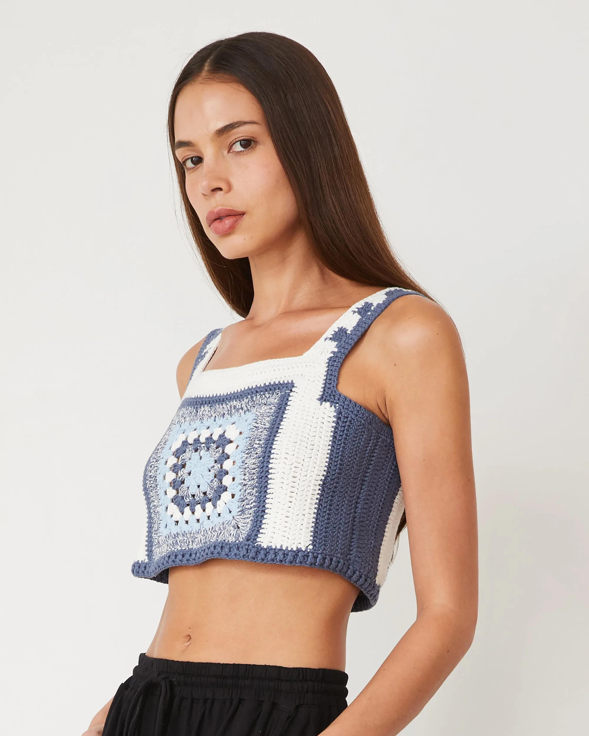 Crochet Cropped Tank Top