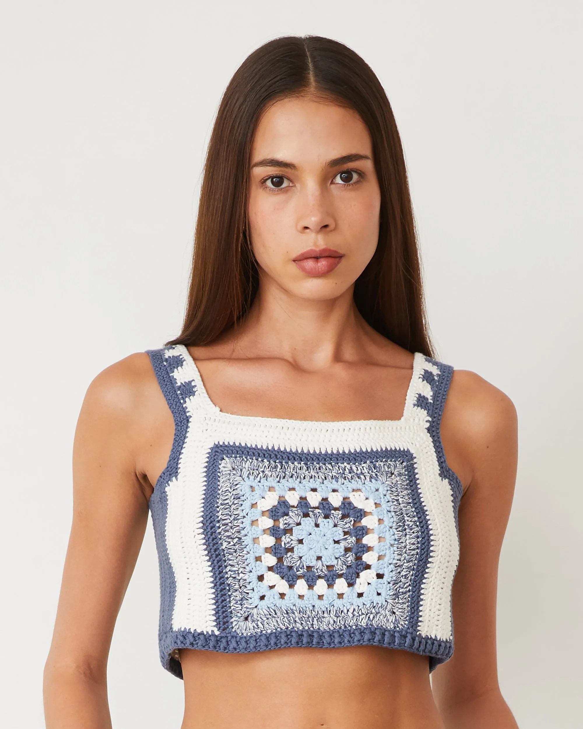 Crochet Cropped Tank Top