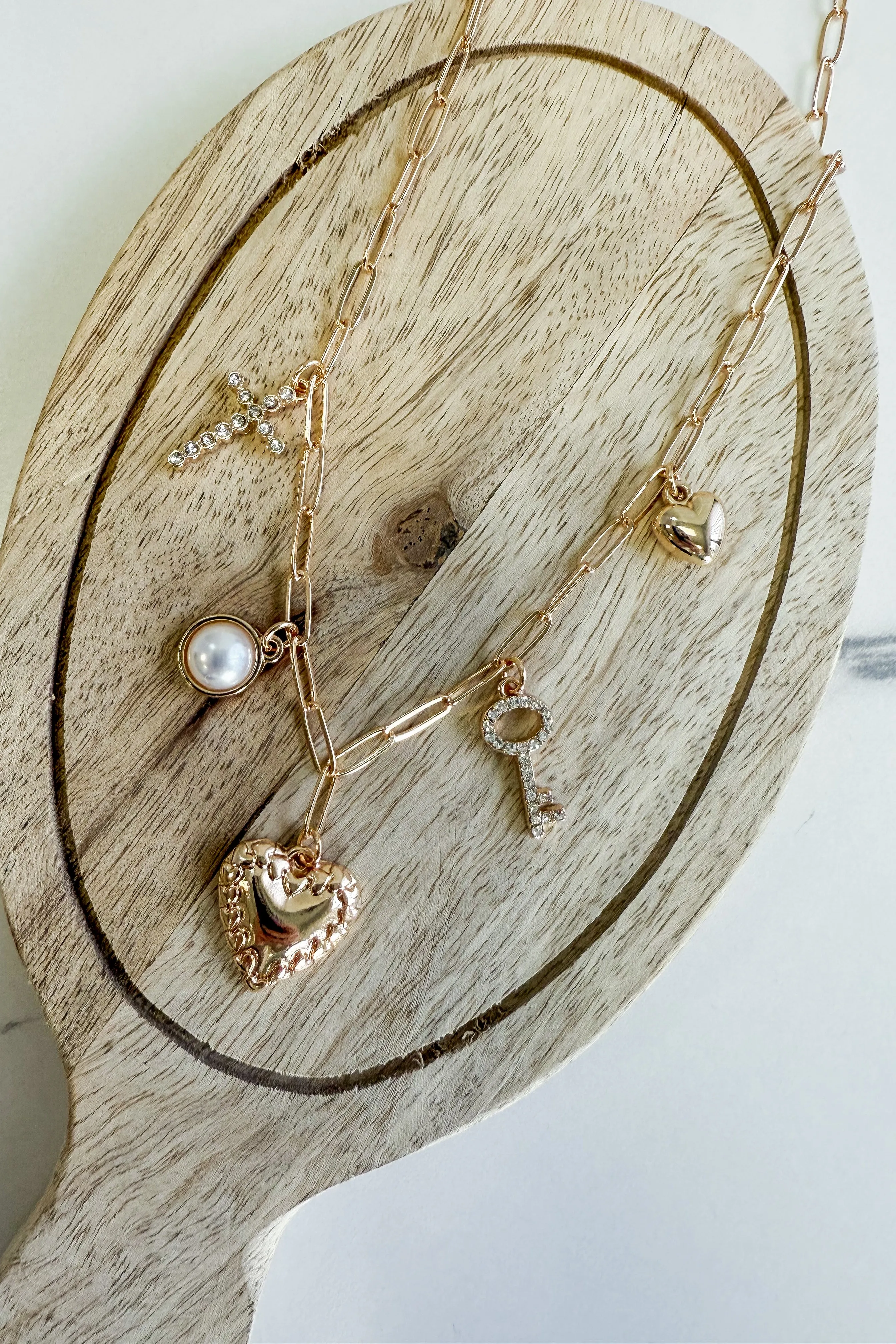 Cross Charm Necklace
