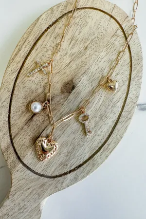 Cross Charm Necklace