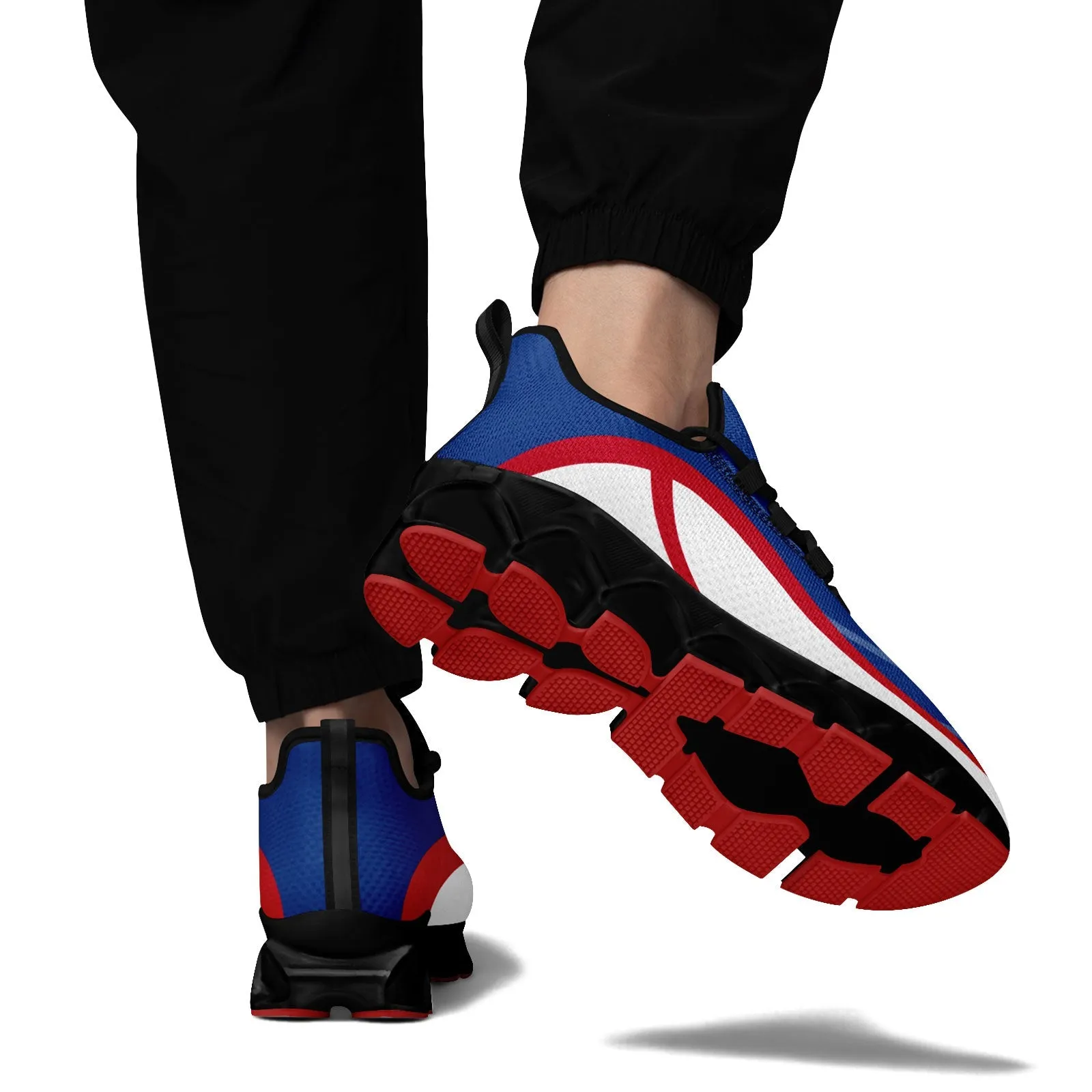 Custom Blue Red Maxsoul Shoes Personalized Sneaker FN003XD-D020391-1