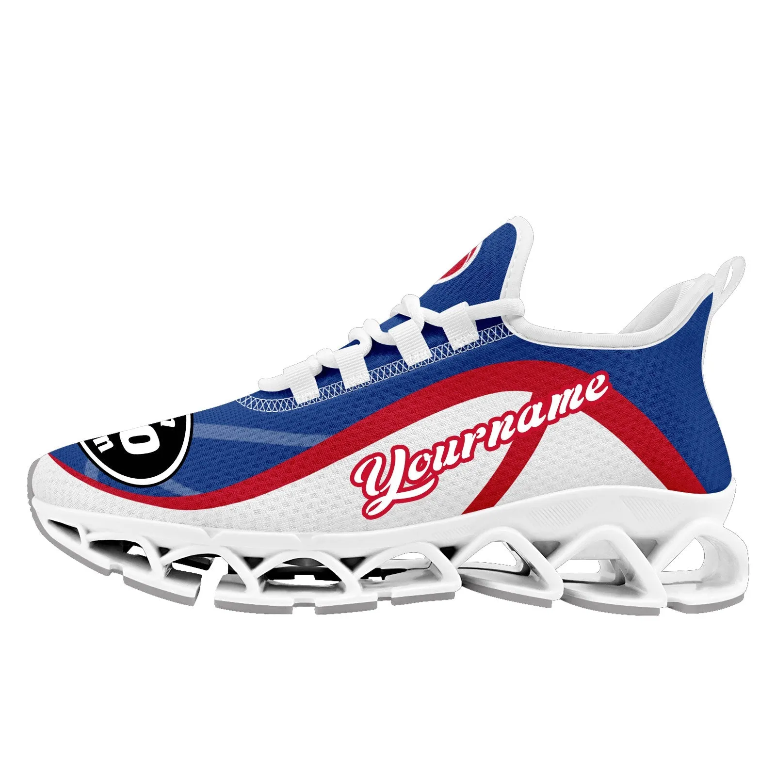 Custom Blue Red Maxsoul Shoes Personalized Sneaker FN003XD-D020391-1