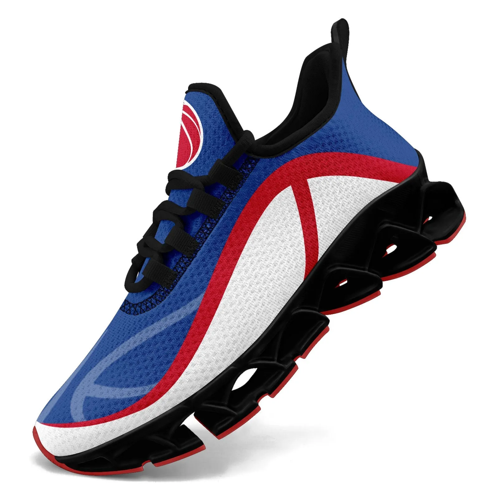 Custom Blue Red Maxsoul Shoes Personalized Sneaker FN003XD-D020391-1
