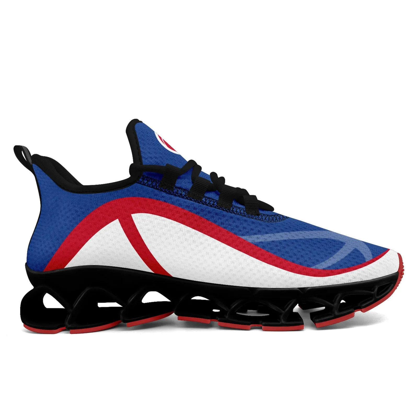 Custom Blue Red Maxsoul Shoes Personalized Sneaker FN003XD-D020391-1