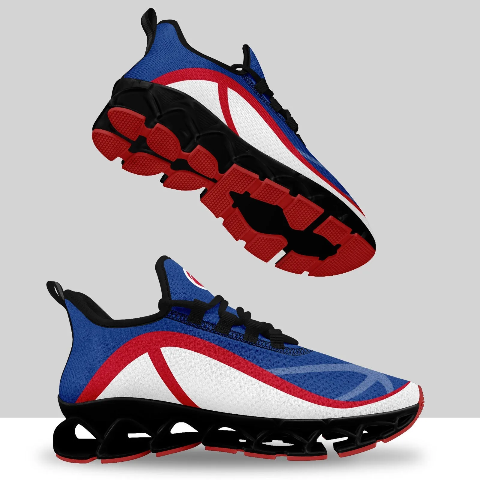 Custom Blue Red Maxsoul Shoes Personalized Sneaker FN003XD-D020391-1