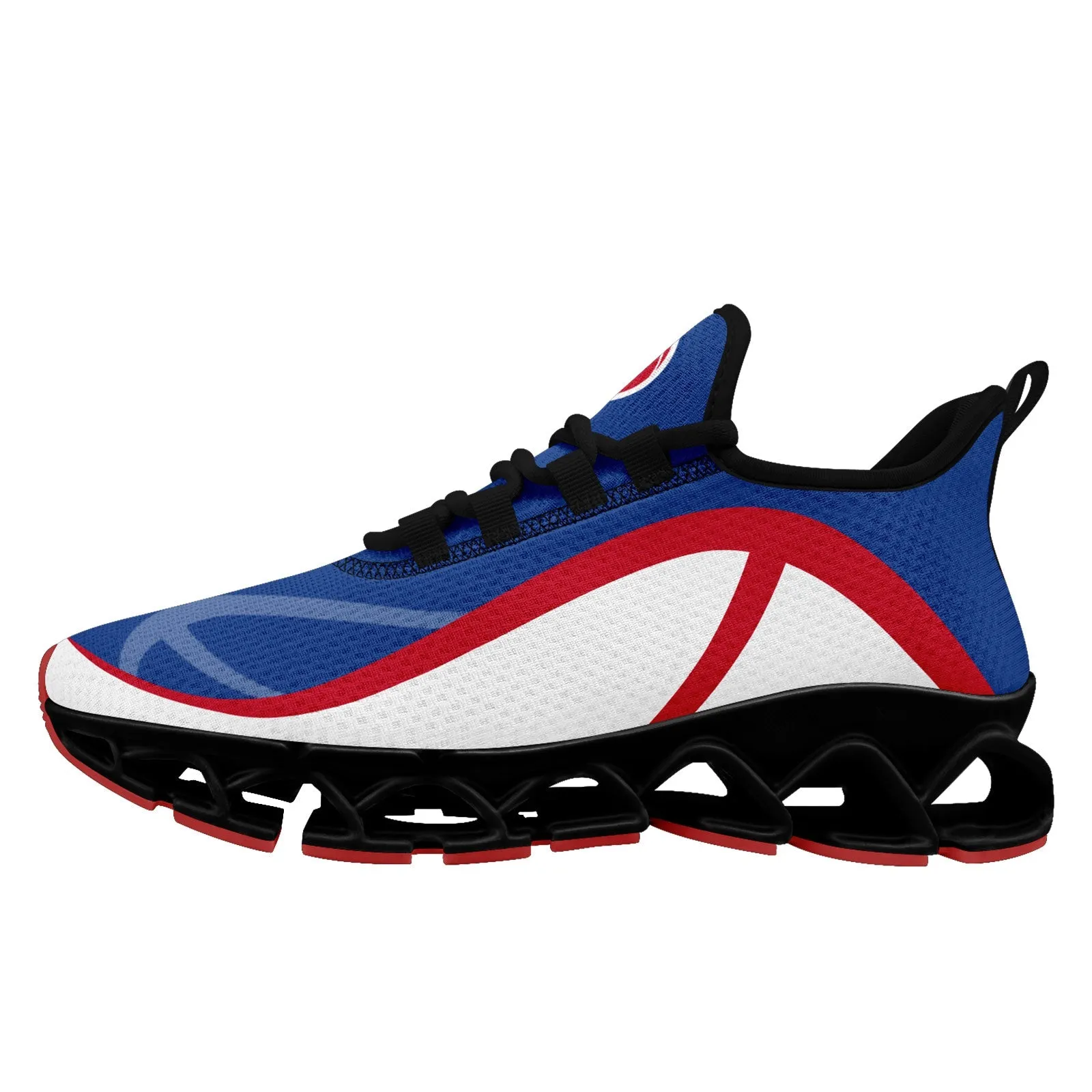 Custom Blue Red Maxsoul Shoes Personalized Sneaker FN003XD-D020391-1