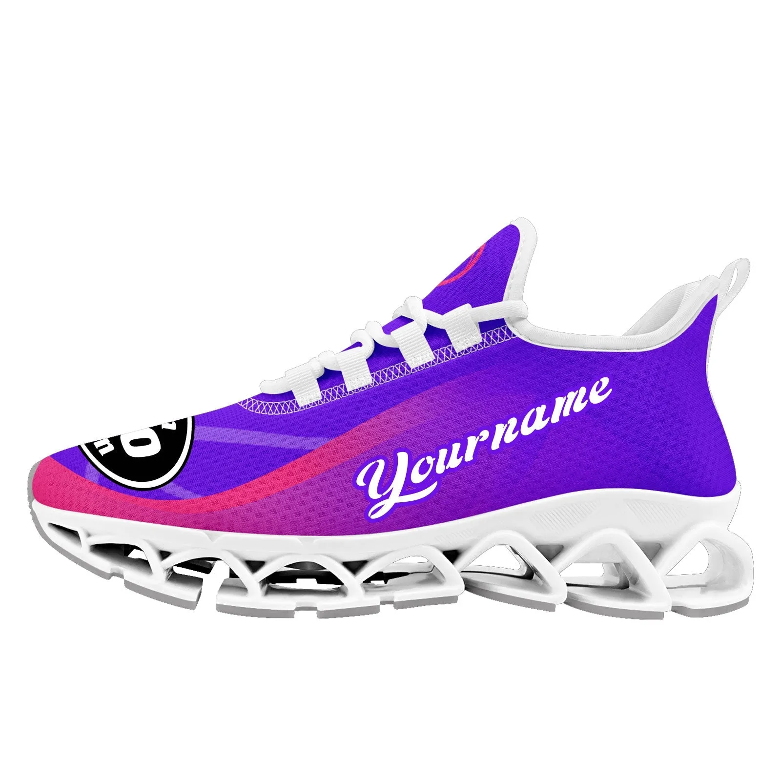 Custom Purple Pink Maxsoul Shoes Personalized Sneaker FN003XD-D020391-22