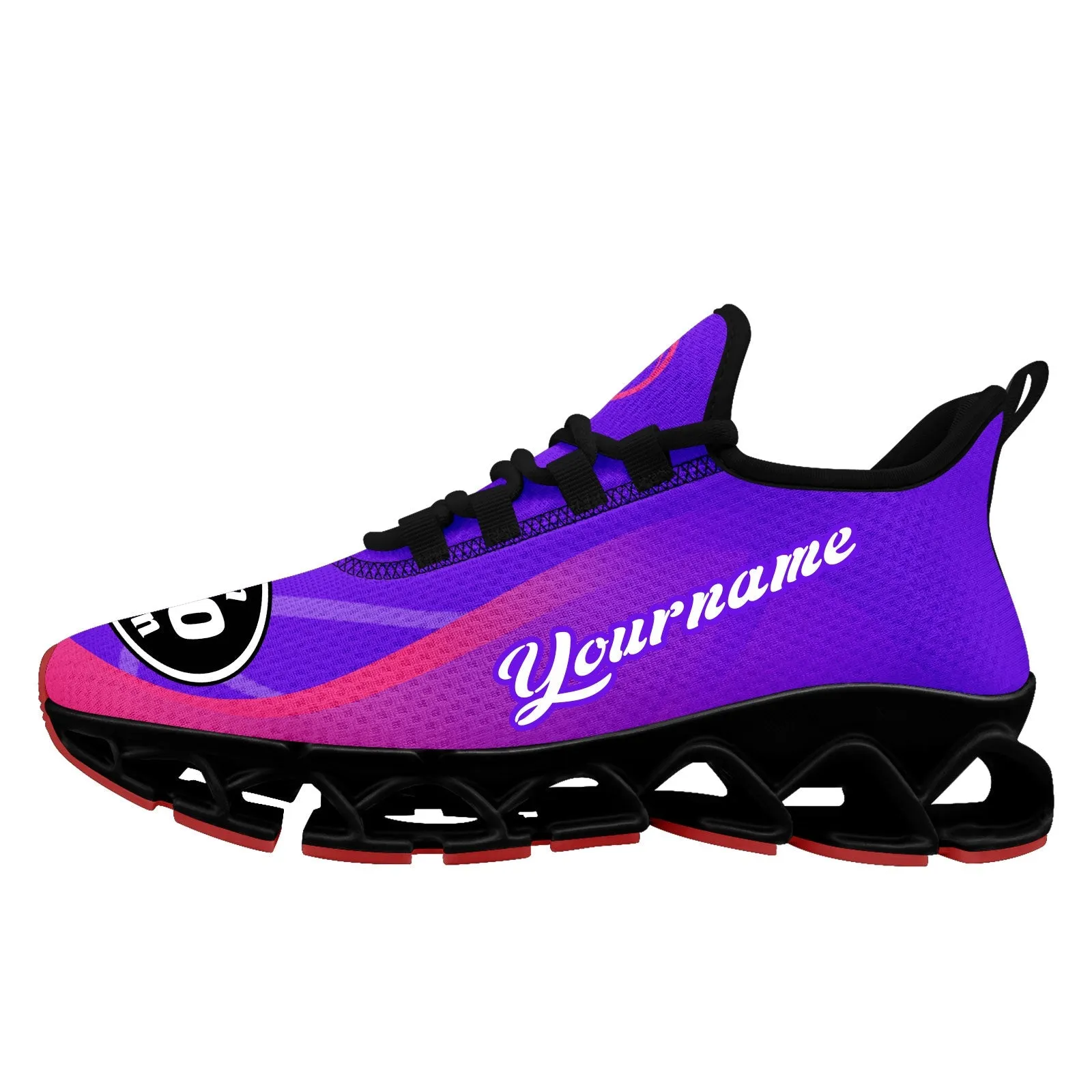 Custom Purple Pink Maxsoul Shoes Personalized Sneaker FN003XD-D020391-22