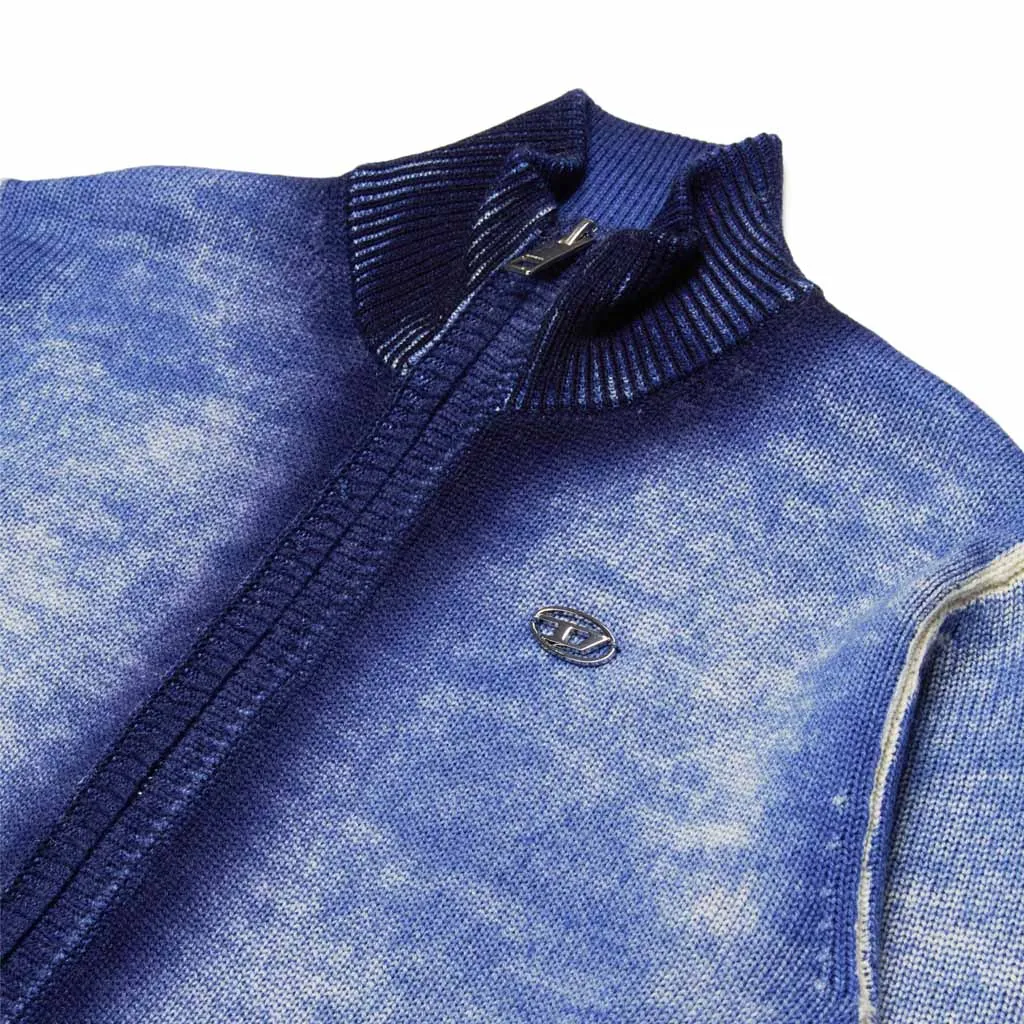 Diesel Kids Soft Knit Zip Jacket