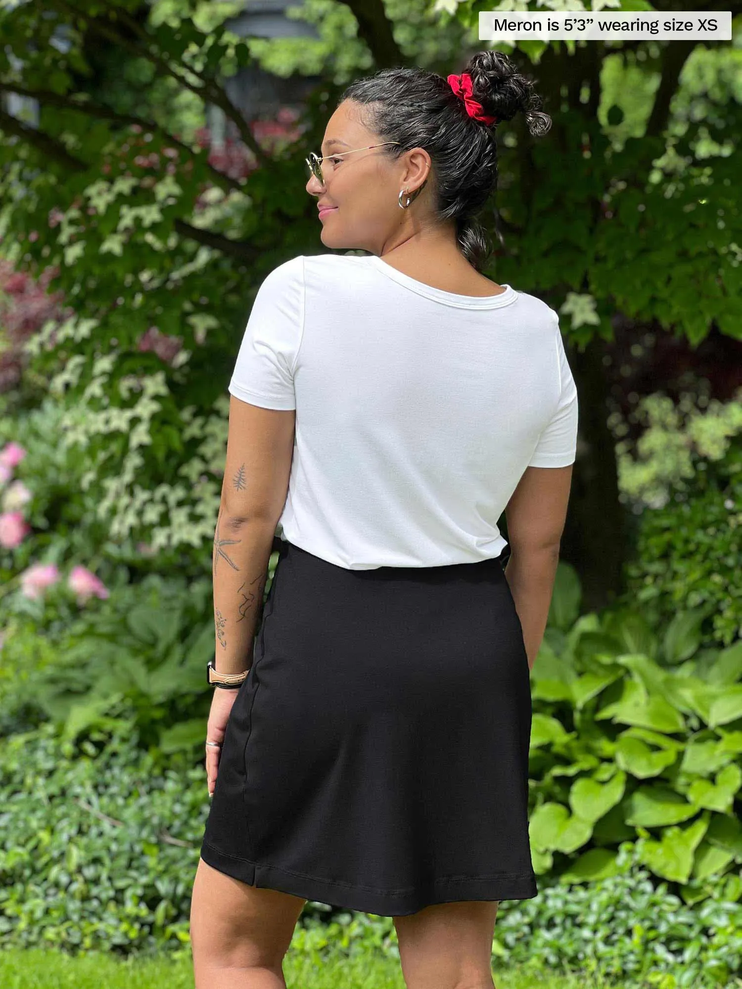 Dima high waisted pocket skort