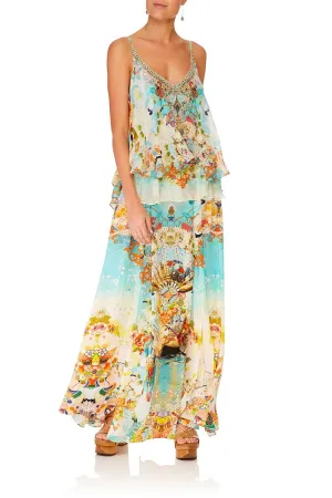 DOUBLE LAYERED CAMI RETRO'S RAINBOW