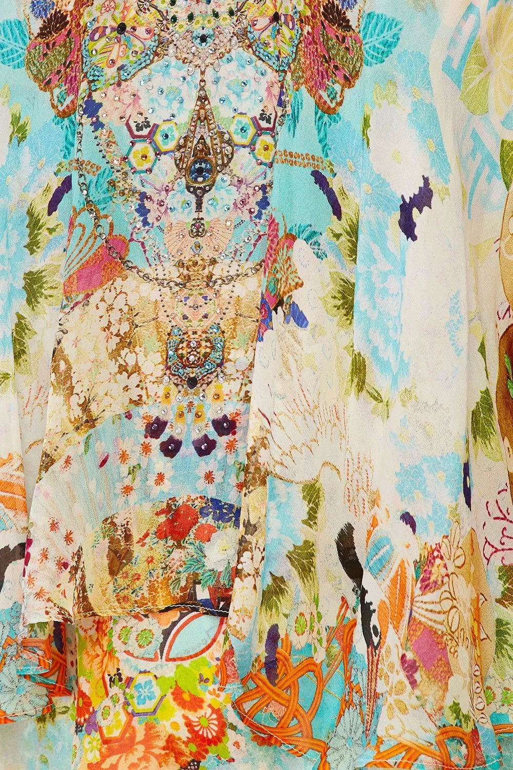 DOUBLE LAYERED CAMI RETRO'S RAINBOW