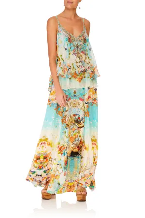DOUBLE LAYERED CAMI RETRO'S RAINBOW