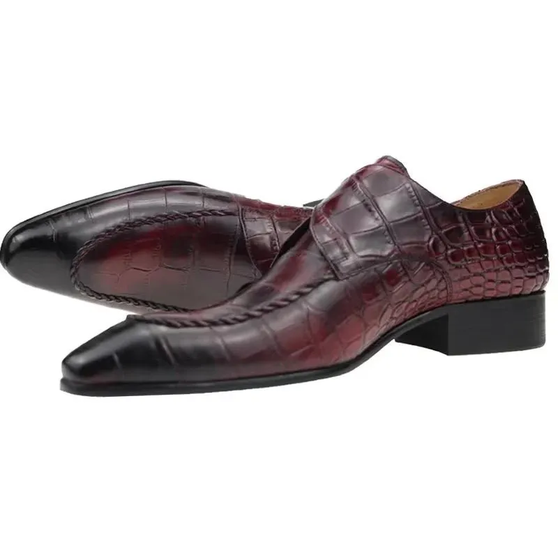 Genuine Leather Luxury Elegant Brogue Wedding Oxford Shoes