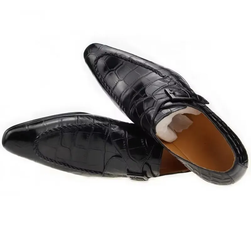 Genuine Leather Luxury Elegant Brogue Wedding Oxford Shoes