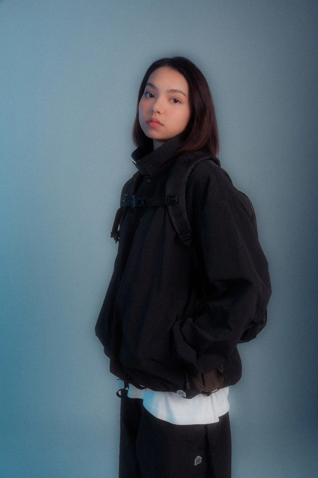 GOODTIMES WEAR Jacket: Rocky Coach (BLACK)