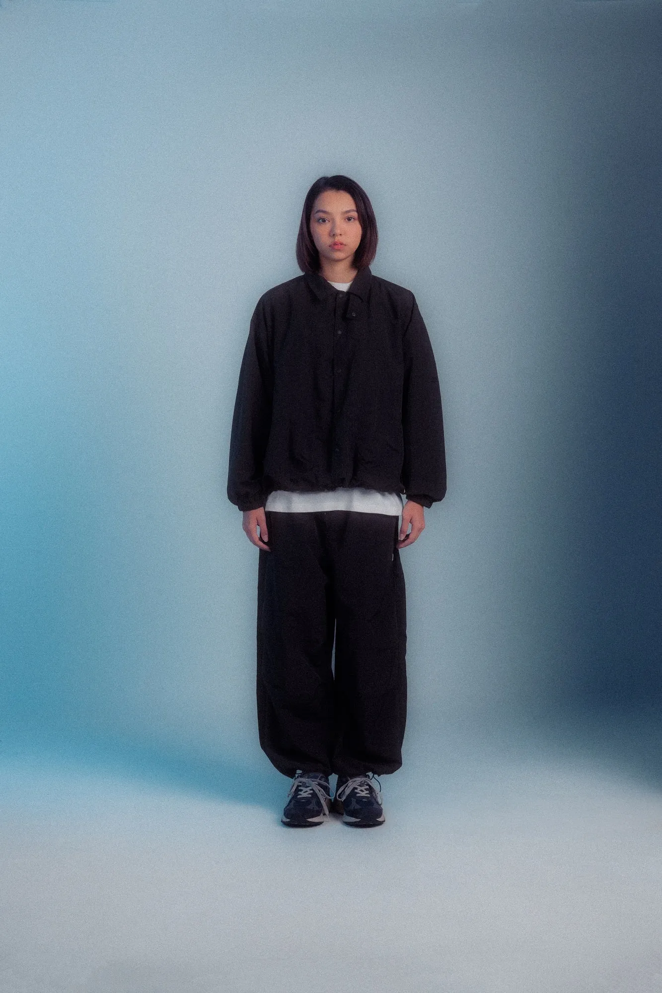 GOODTIMES WEAR Jacket: Rocky Coach (BLACK)