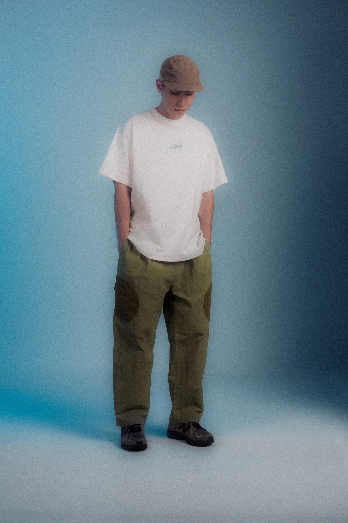 GOODTIMES WEAR Tee: Groove #01 (WHITE)
