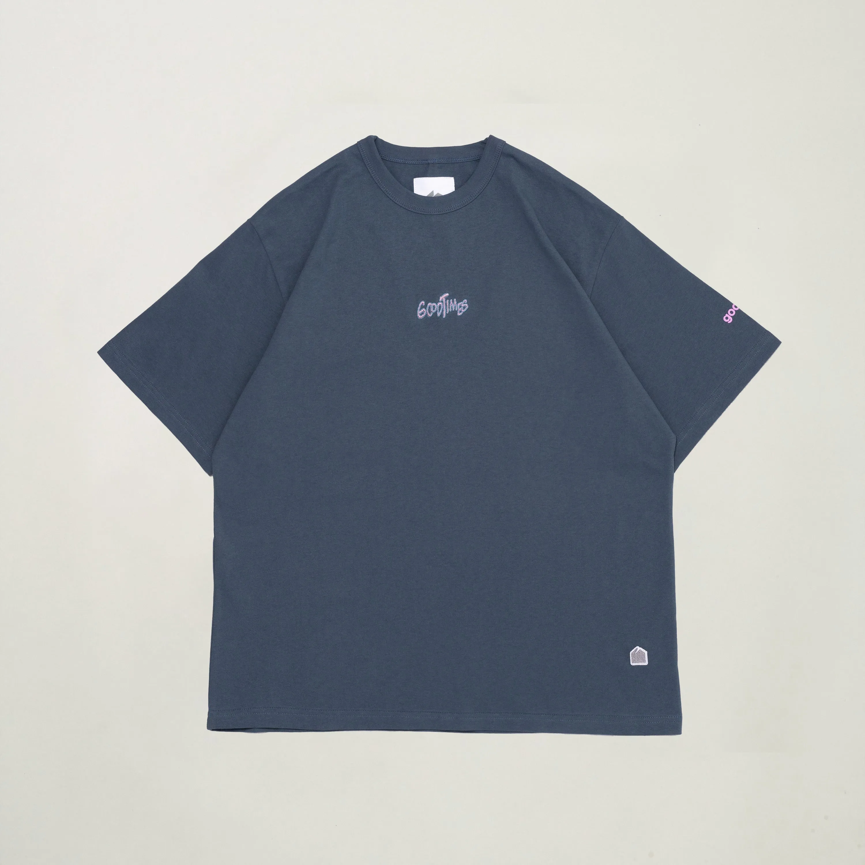 GOODTIMES WEAR Tee: Groove #02 (INDIGO BLUE)