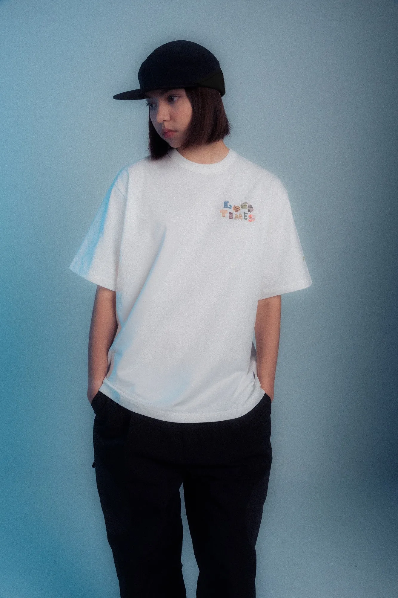 GOODTIMES WEAR Tee: Isle #01 (WHITE)