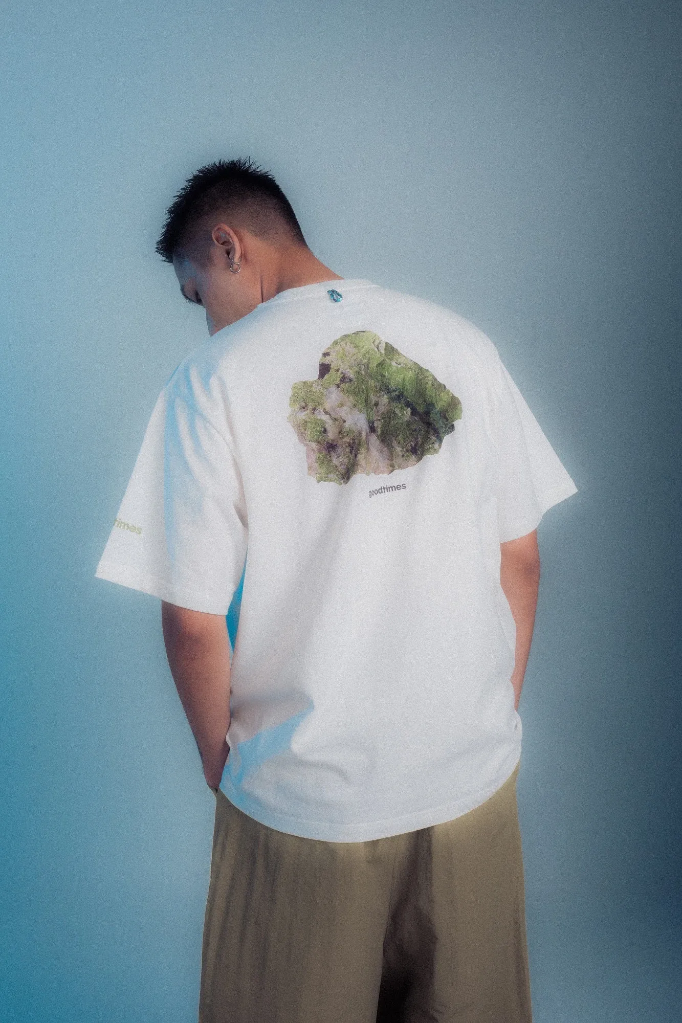 GOODTIMES WEAR Tee: Isle #01 (WHITE)