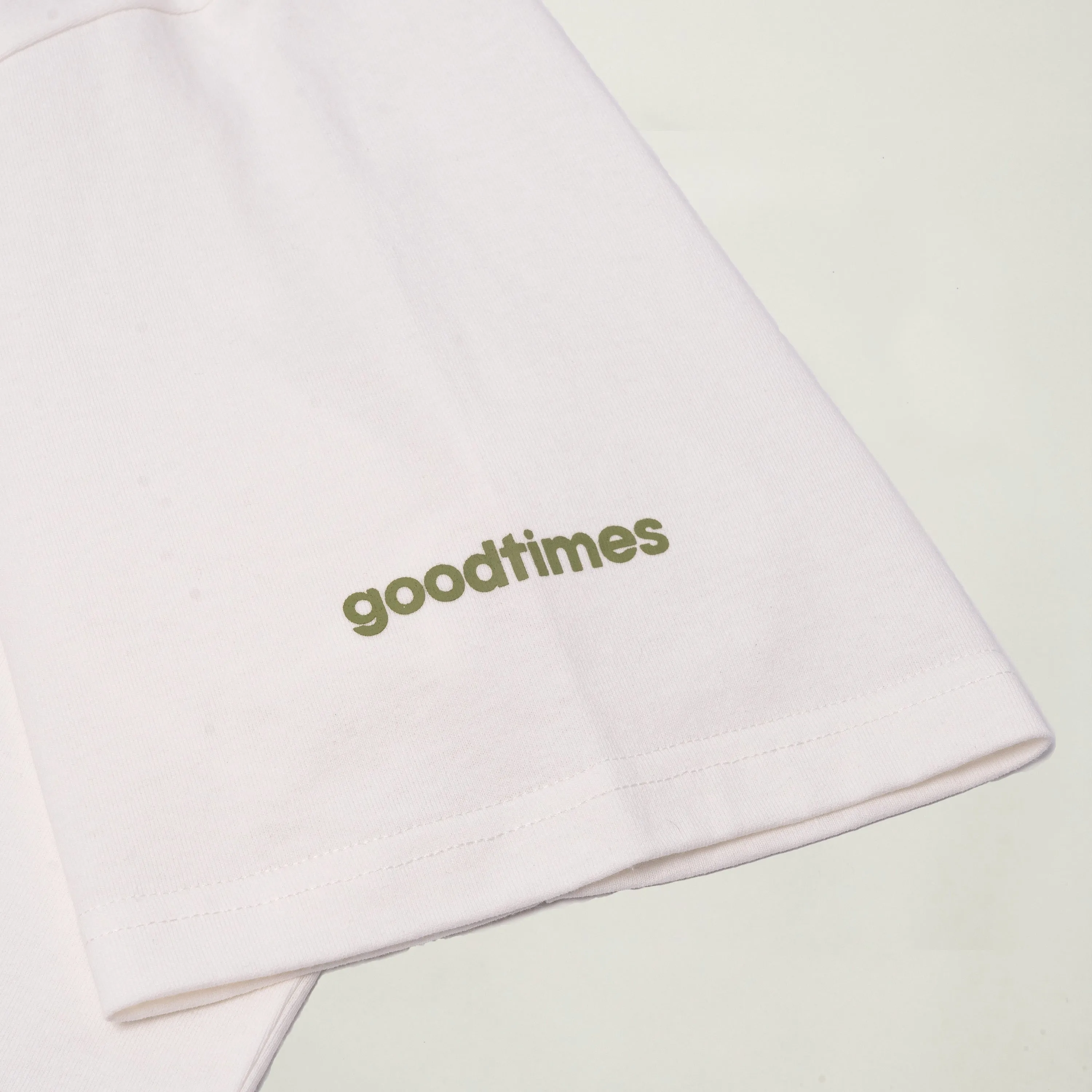 GOODTIMES WEAR Tee: Isle #01 (WHITE)
