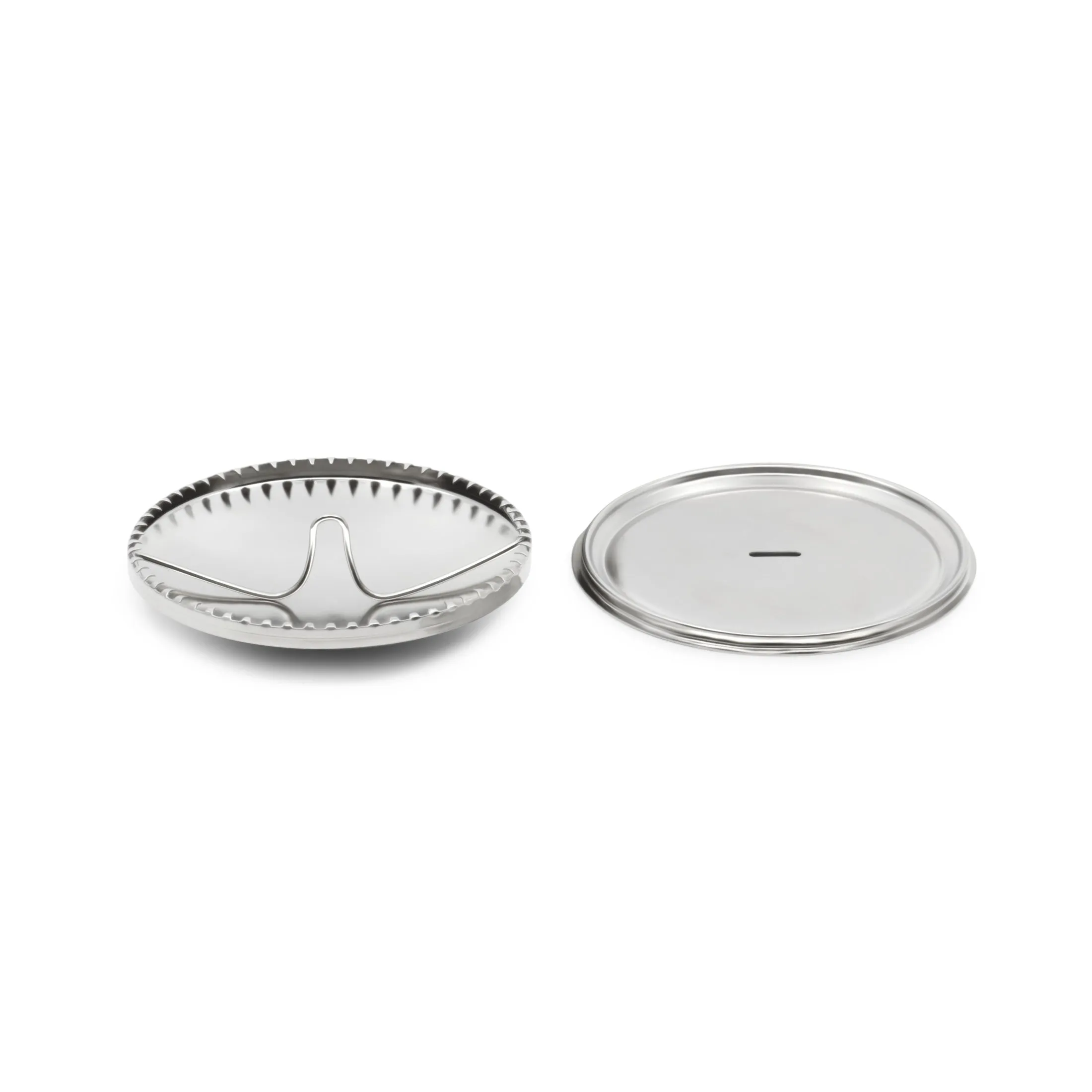 Half Ball Cover Buttons, Nickel