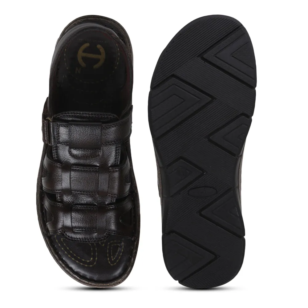 Healers By Liberty Men ACUSOFT-1 Brown Casual Sandal