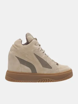 Heel Sneakers (2231300201-BEIGE)