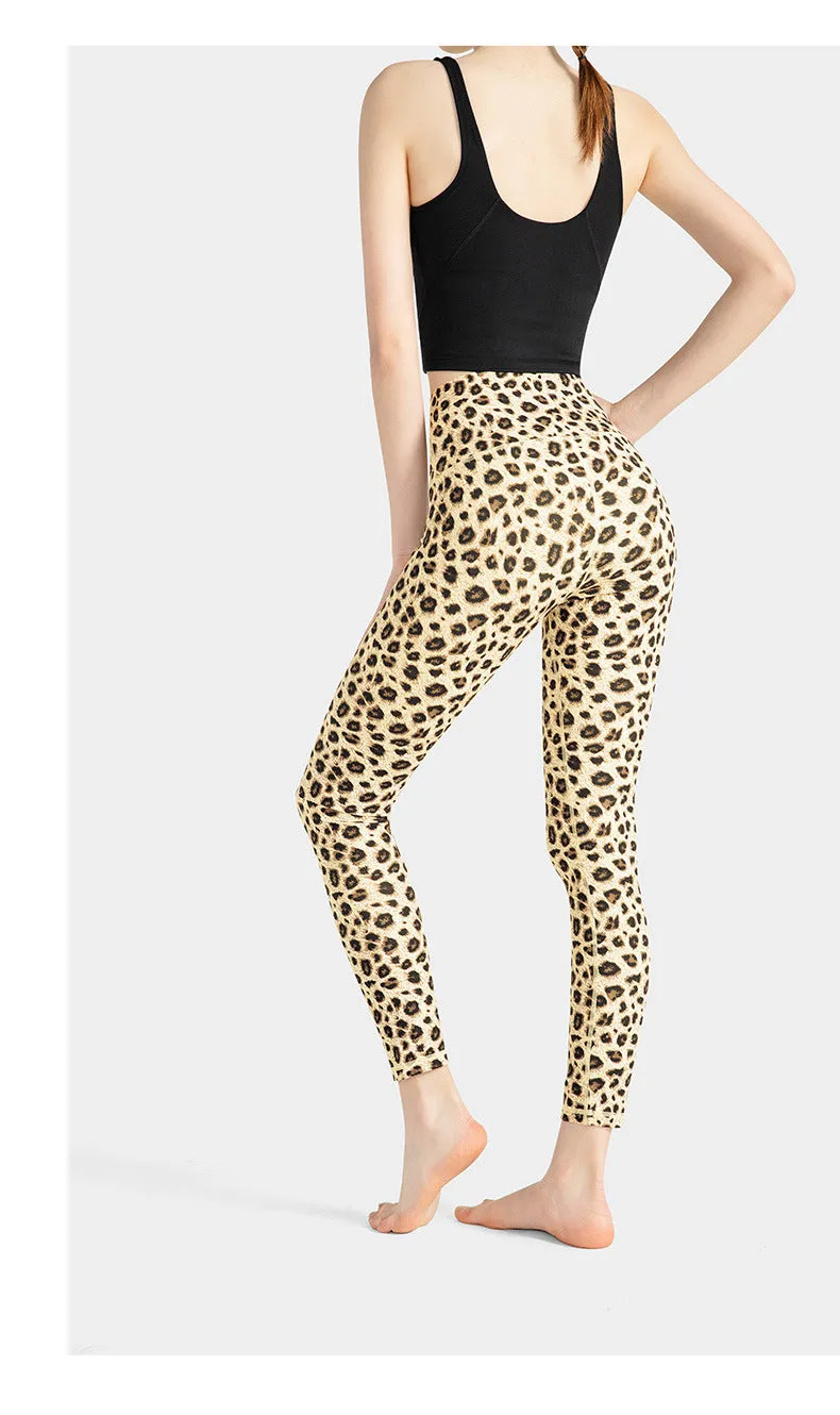 High Waisted Pattern Leggings